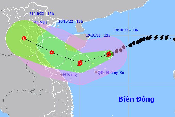  Tàu cá của Khánh Hòa không nằm trong vùng nguy hiểm của bão số 6