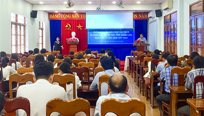  Nha Trang: Hội nghị triển khai các giải pháp cải thiện, nâng cao chỉ số PAPI tỉnh Khánh Hòa năm 2022 và các năm tiếp theo
