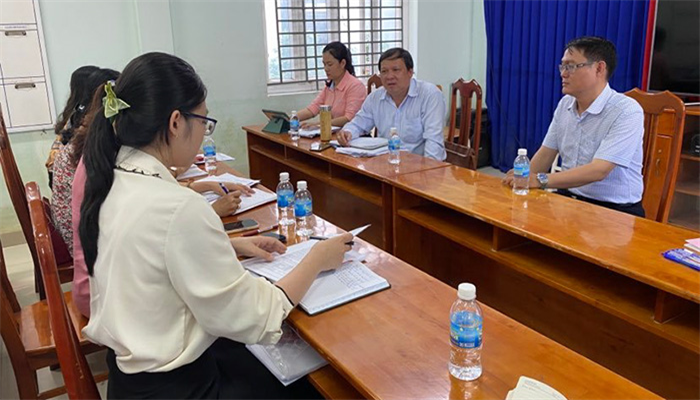  Thường trực HĐND TP. Nha Trang giám sát chuyên đề tại Trường THCS Nguyễn Đình Chiểu và Trường tiểu học Vĩnh Phương 1