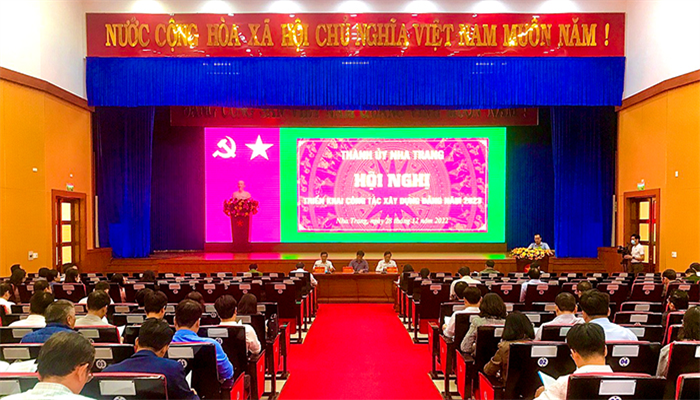  Nha Trang: triển khai công tác xây dựng Đảng năm 2023