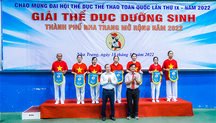  Nha Trang tổ chức giải Thể dục dưỡng sinh mở rộng năm 2022