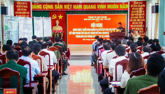  Nha Trang: Triển khai nhiệm vụ diễn tập chiến đấu khu vực phòng thủ năm 2023
