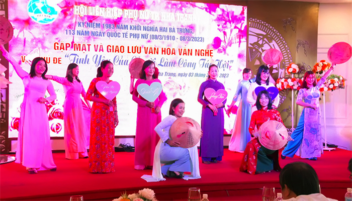  Hội LHPN TP. Nha Trang: Giao lưu văn hóa – văn nghệ chủ đề “Tình yêu của người làm công tác Hội”