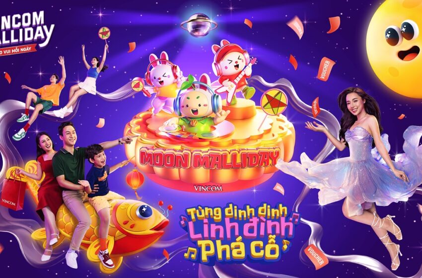  Vincom khởi động lễ hội Trung thu 2024 “Moon Malliday – Tùng dinh dinh, linh đình phá cỗ”